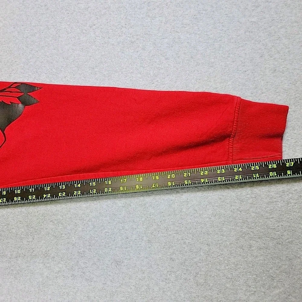 NATIVE 2001 BORNE Joggers Men's Size Small Red Indian Skull W/ Headdress Sweats - Picture 11 of 13